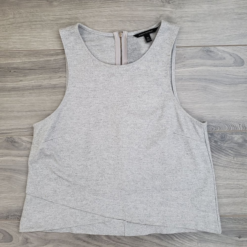 Banana Republic Sleeveless Layered Hem Tank Top XS - Picture 5 of 12